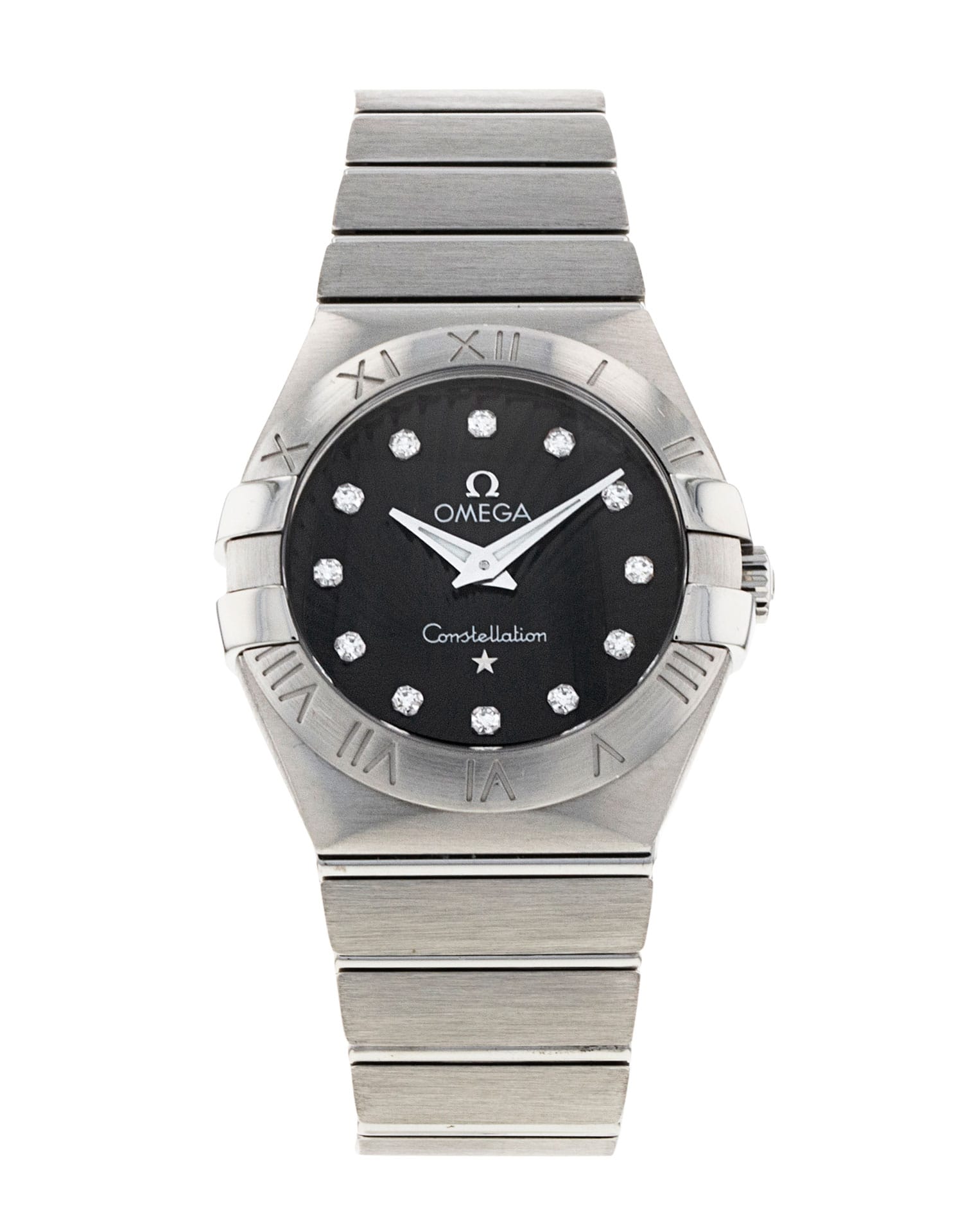 Omega Constellation Small - cadran Noir diamant