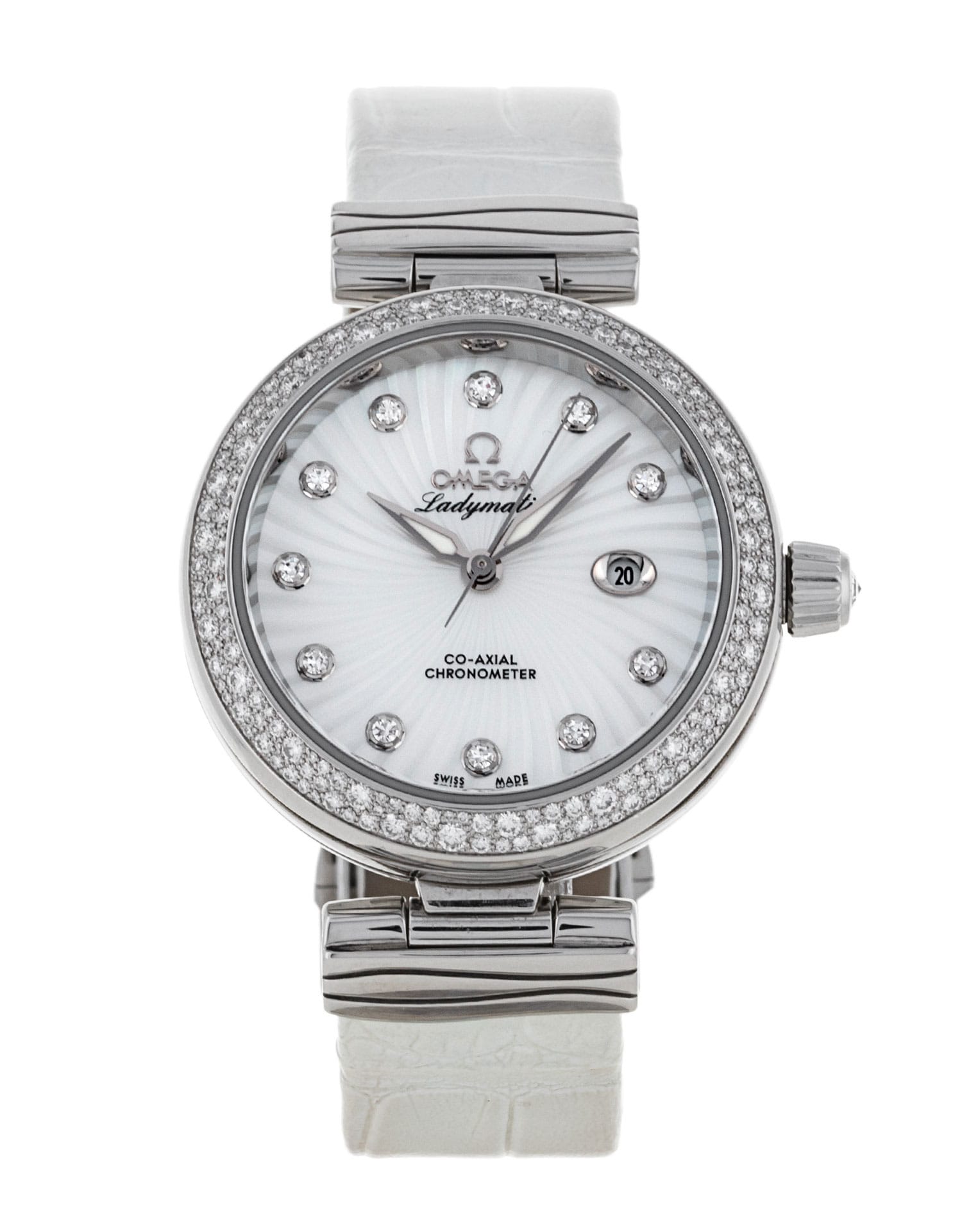 Omega De Ville Ladymatic - cadran Nacre - diamant