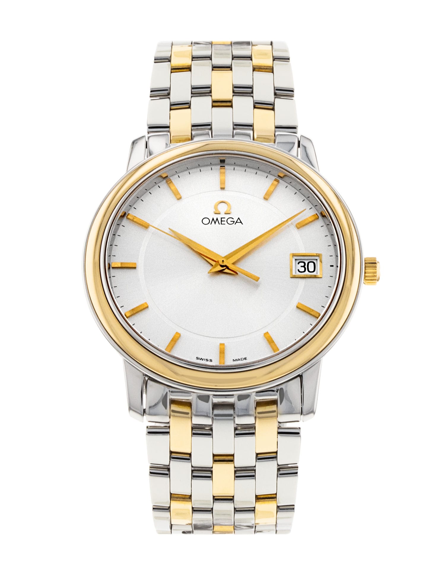 Omega De Ville Prestige - cadran Baton argentée