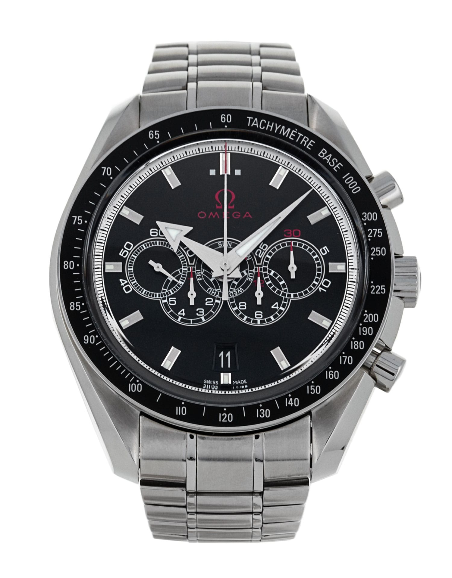 Omega Olympic Speedmaster - cadran Baton noire