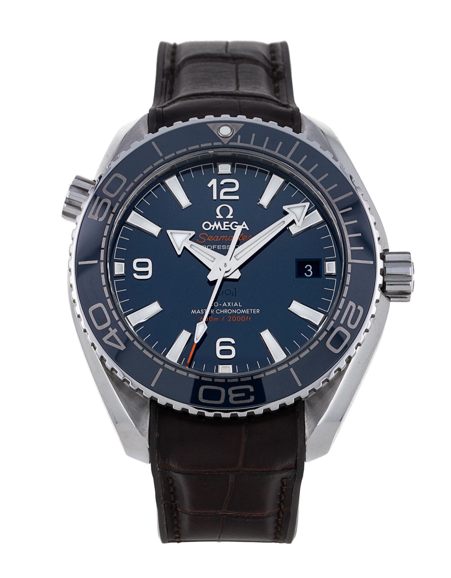 Omega Planet Ocean - cadran Bleu quartier arabe