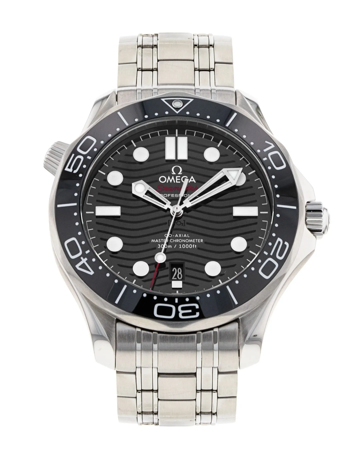 Omega Seamaster Diver 300m - cadran Baton noire
