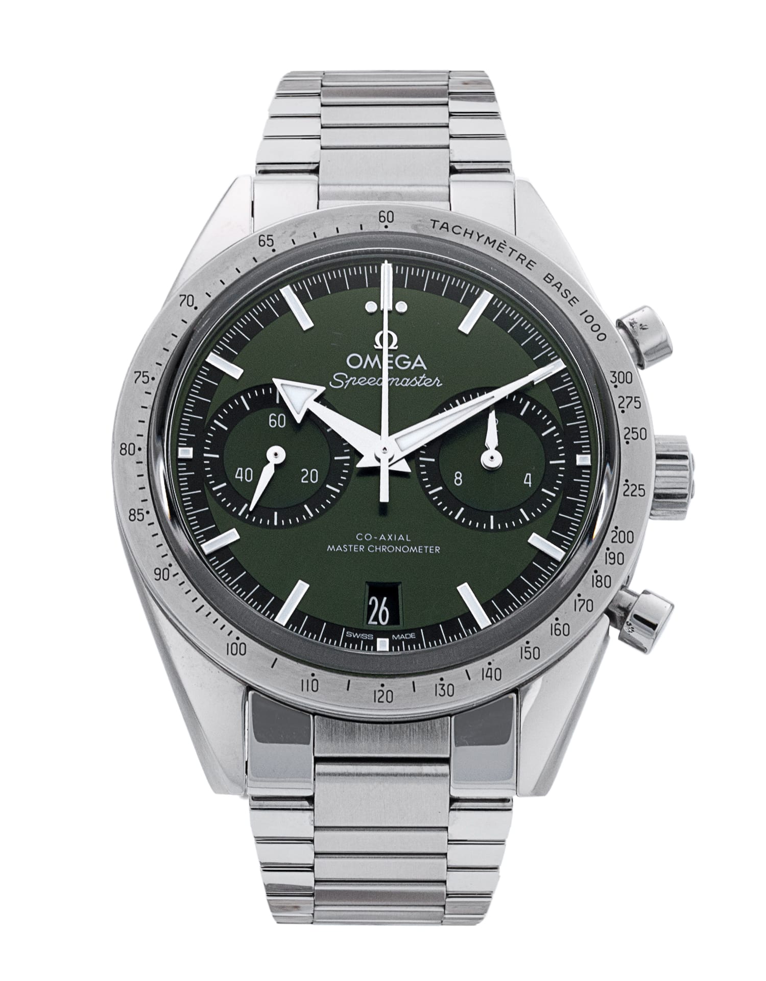 Omega Speedmaster 57 - cadran Baton verte