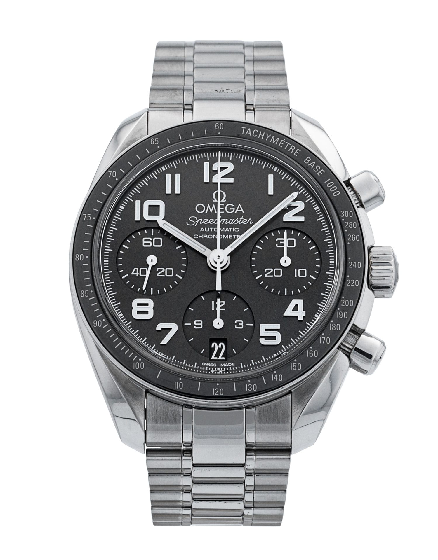 Omega Speedmaster Automatic Chronometer - cadran Baguette grise
