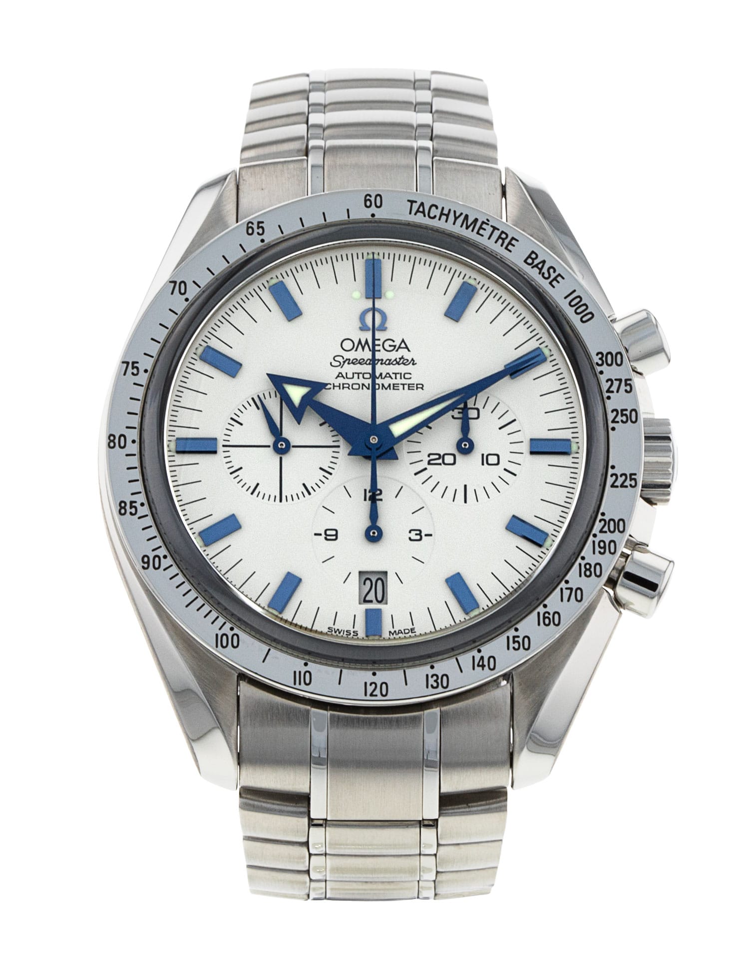 Omega Speedmaster Broad Arrow - cadran Baguette blanche