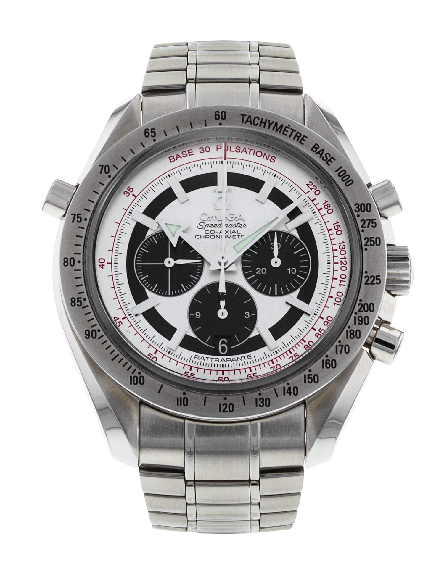 Omega Speedmaster Broad Arrow - cadran Baton argentée