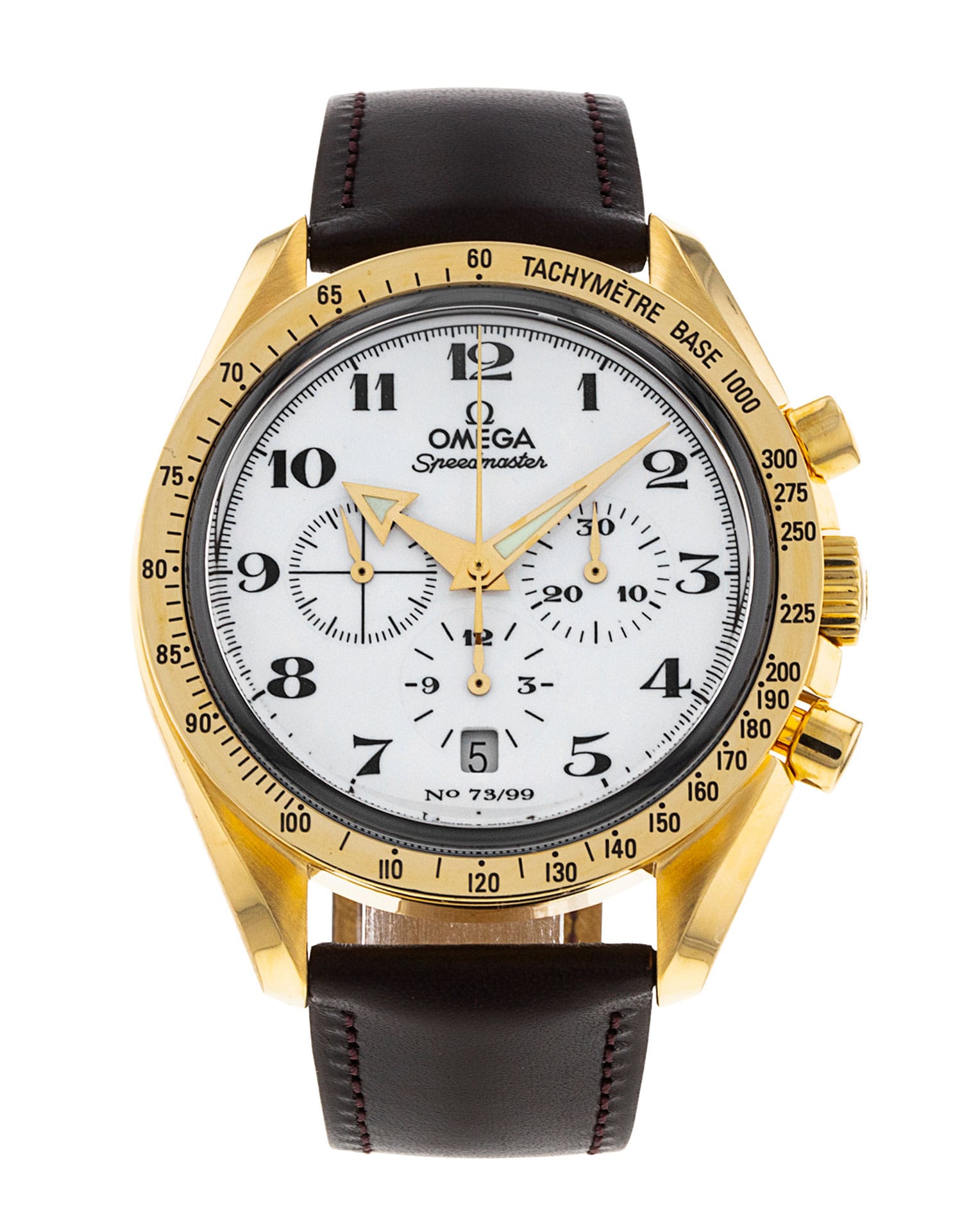 Omega Speedmaster Broad Arrow - cadran Arabic blanc