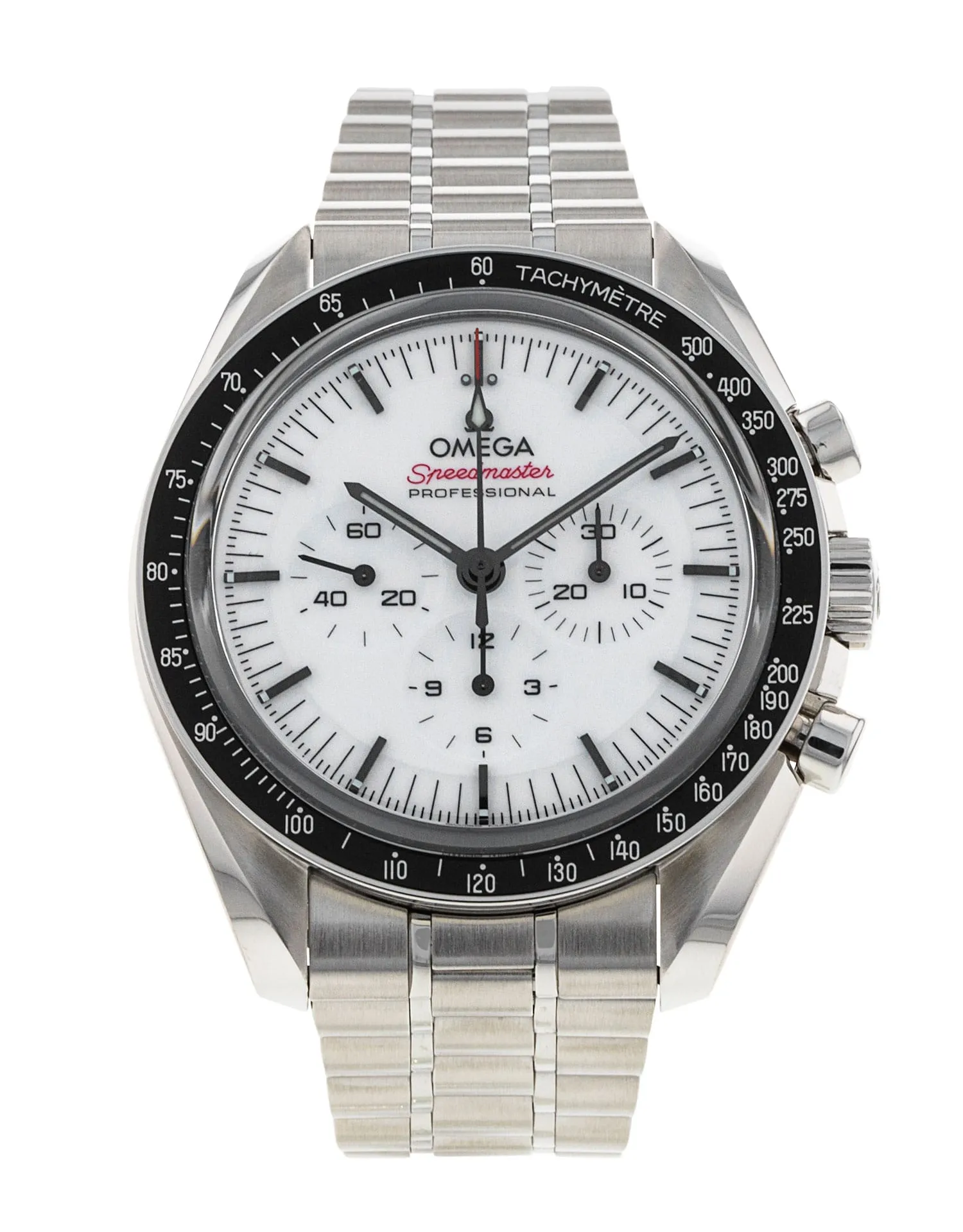 Omega Speedmaster Moonwatch Professional - cadran Baguette blanche