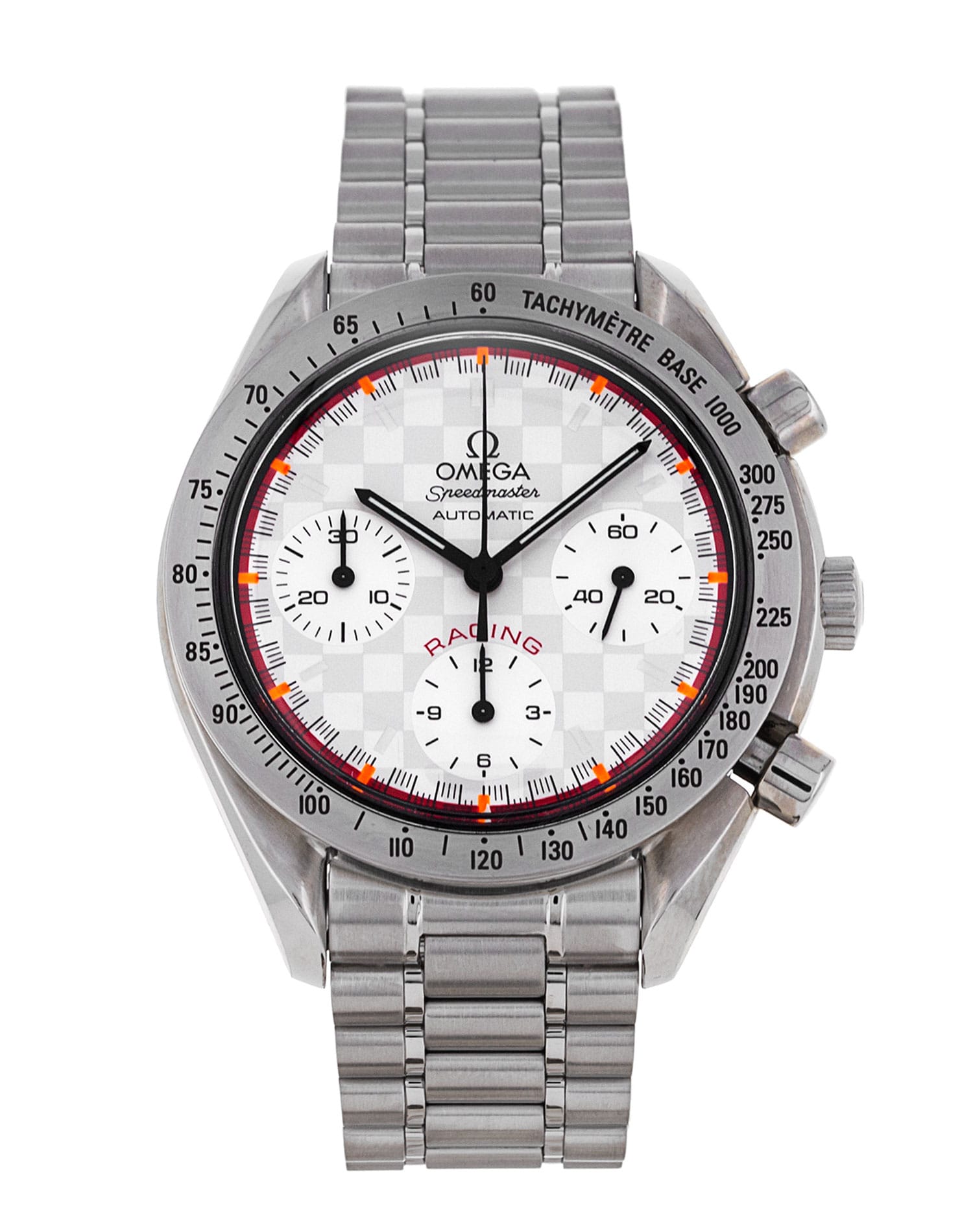 Omega Speedmaster Racing - cadran Baton argentée