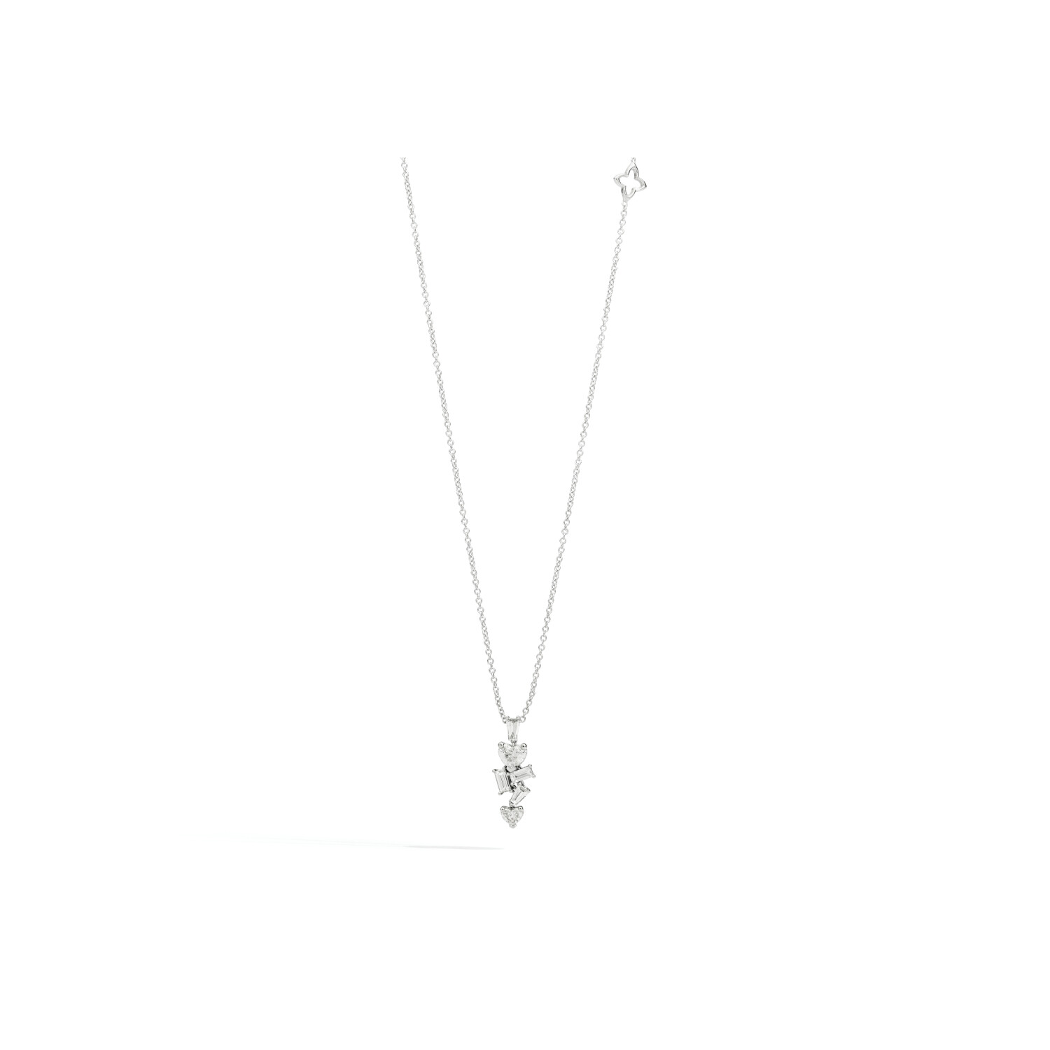 Achat Collier Recarlo Anniversary Love en or blanc et diamants