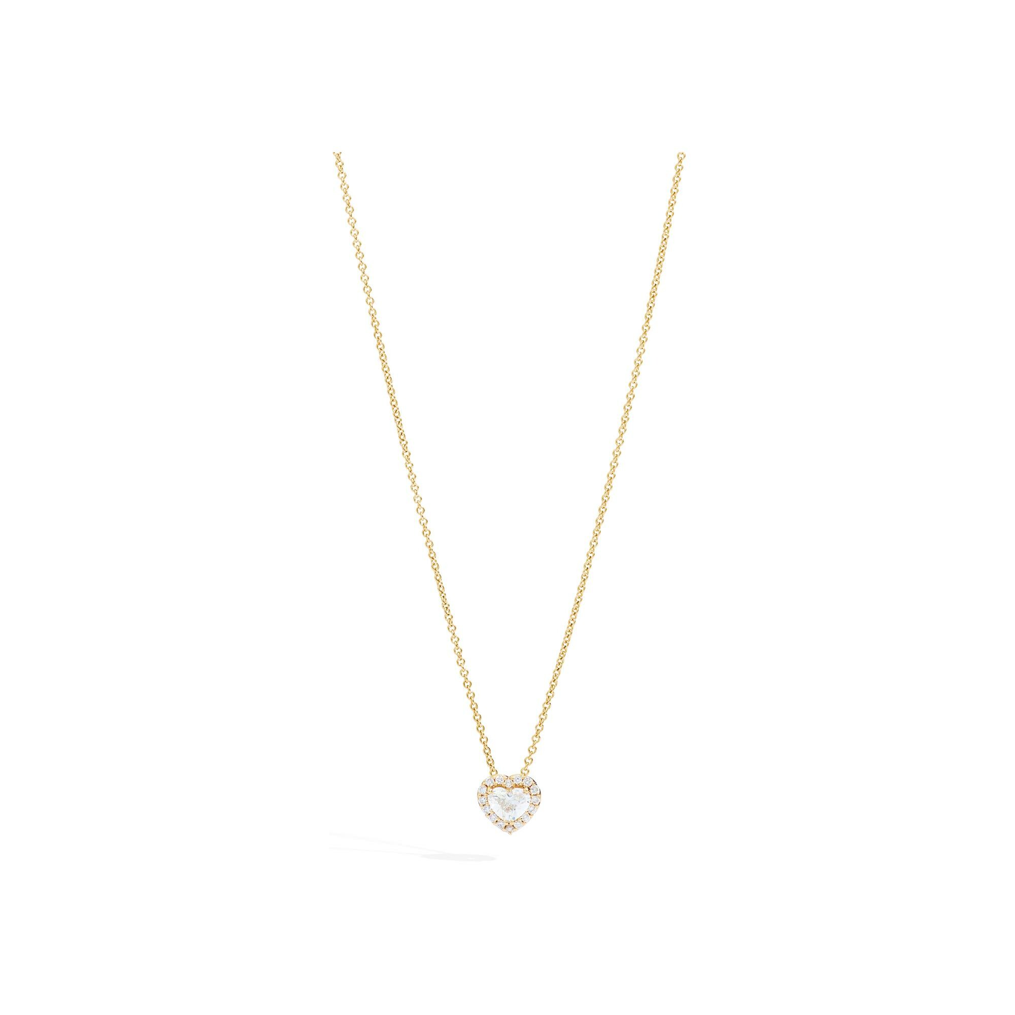 Achat Pendentif Recarlo Anniversary Love en or jaune et Diamant 0.27ct