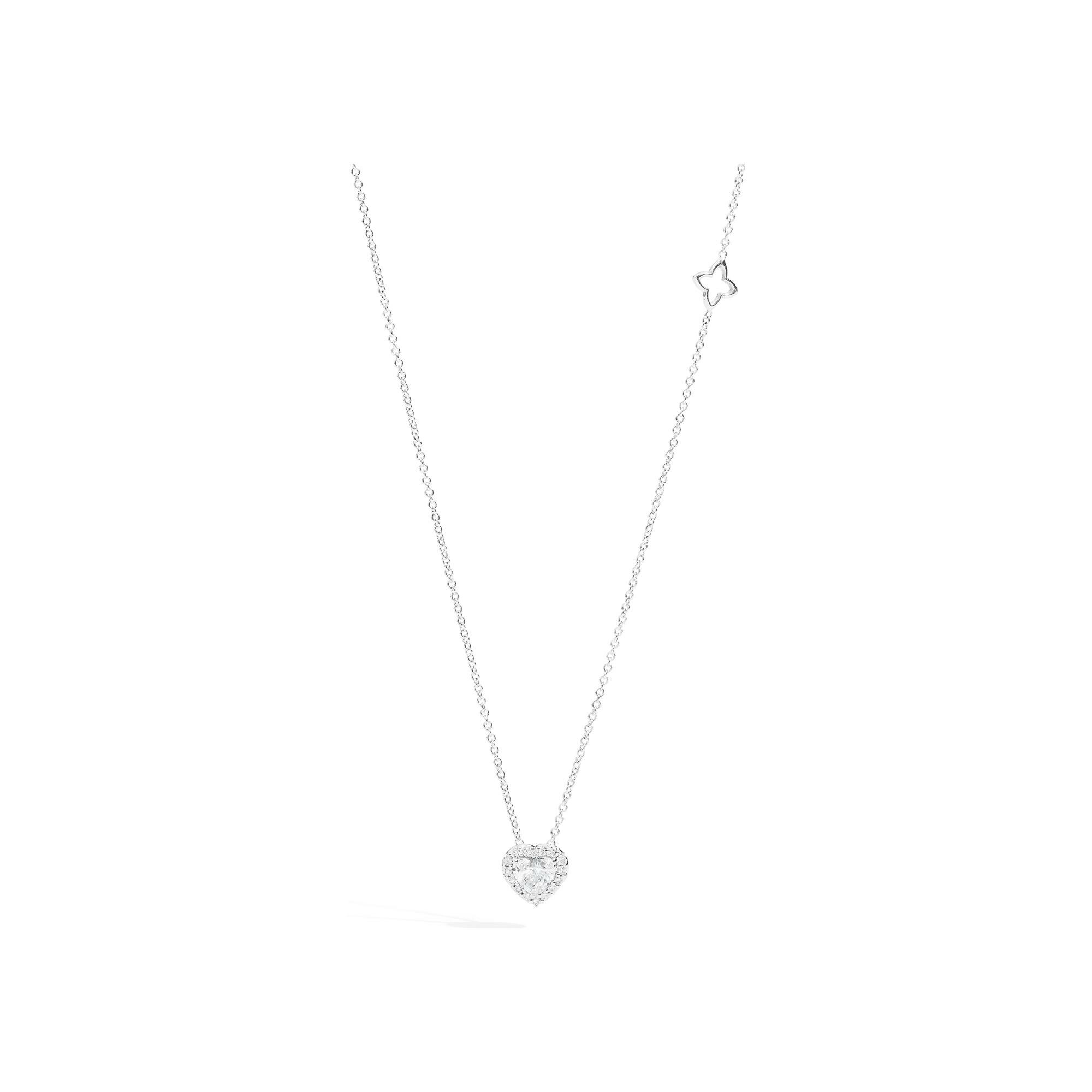 Achat Pendentif Recarlo Anniversary Love en or blanc et Diamant 0.39ct