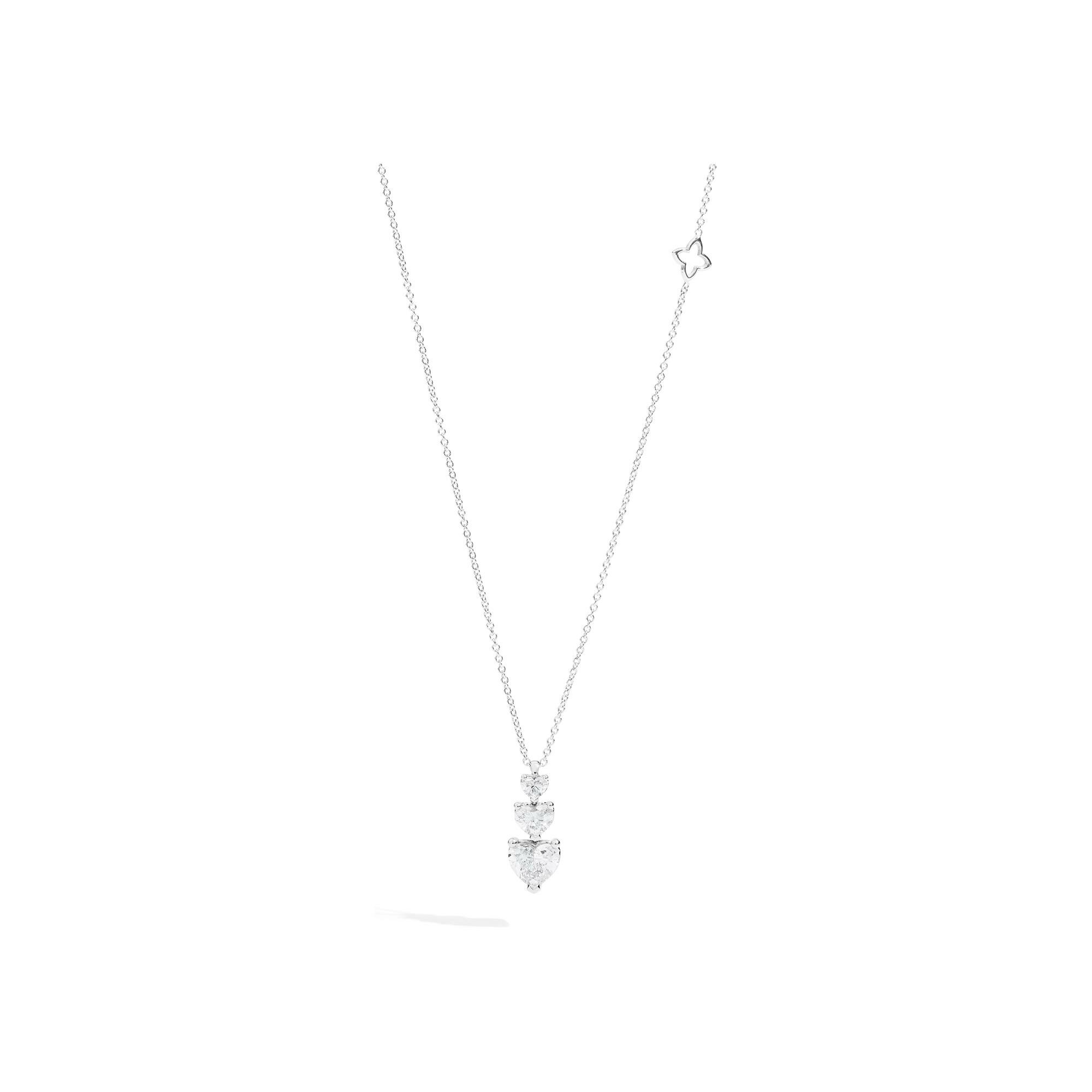 Achat Pendentif Recarlo Anniversary Love en or blanc et Diamant 0.51ct
