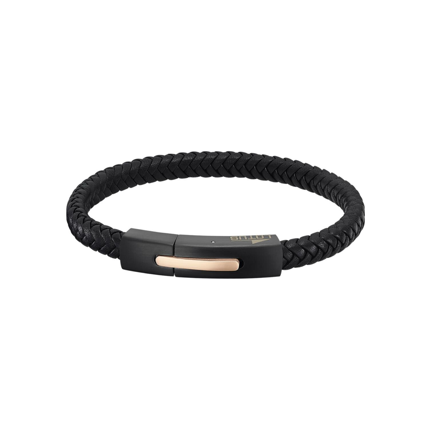 Achat Bracelet Lotus Urban man en acier pvd et métal doré rose