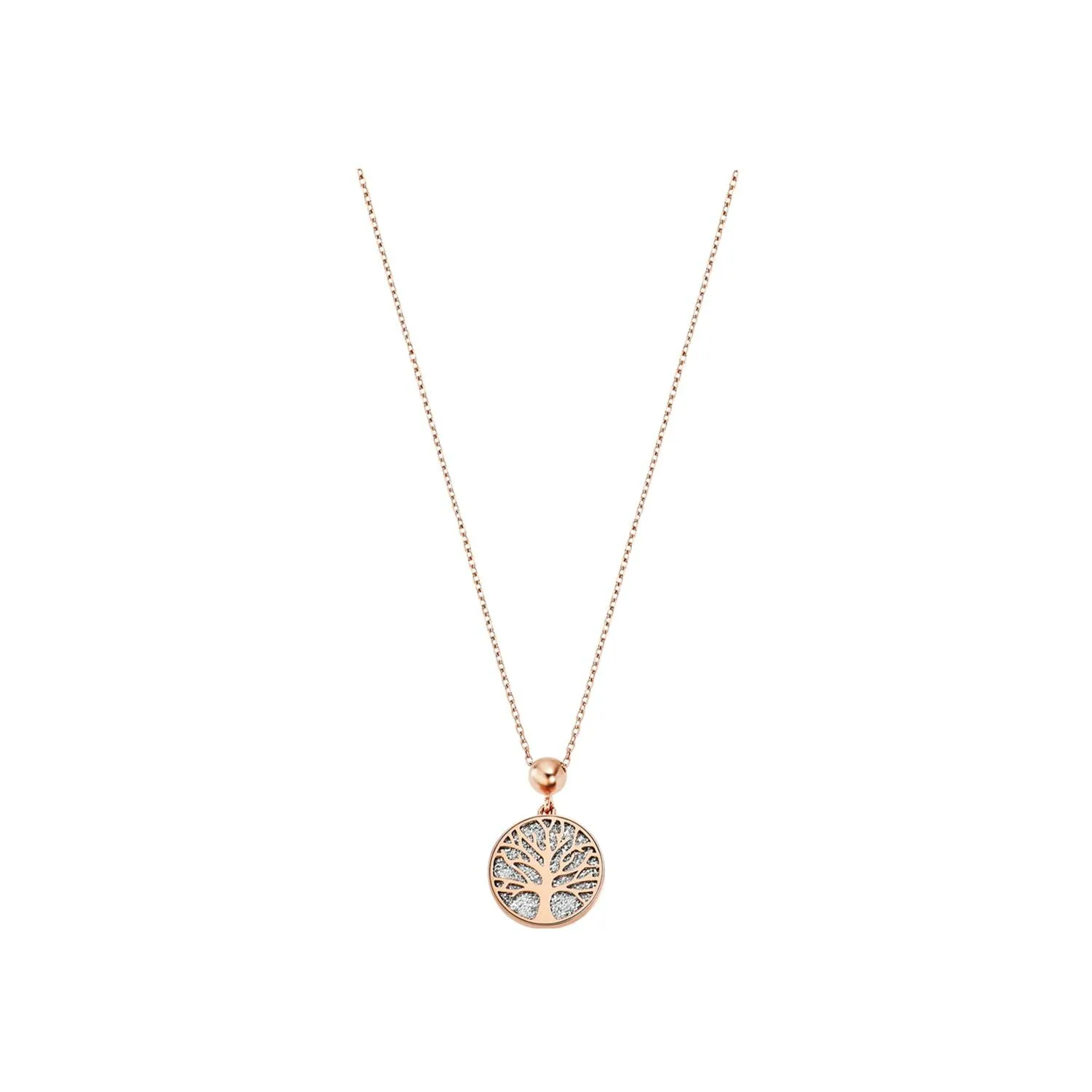 Achat Collier Lotus Rainbow en métal doré rose et oxydes de zirconium