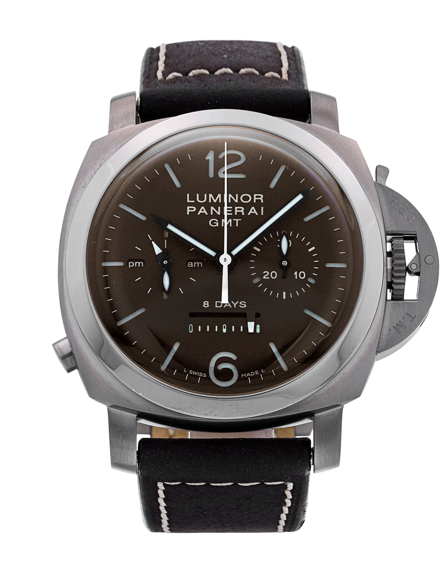 Panerai Luminor 1950 - cadran Baton brune