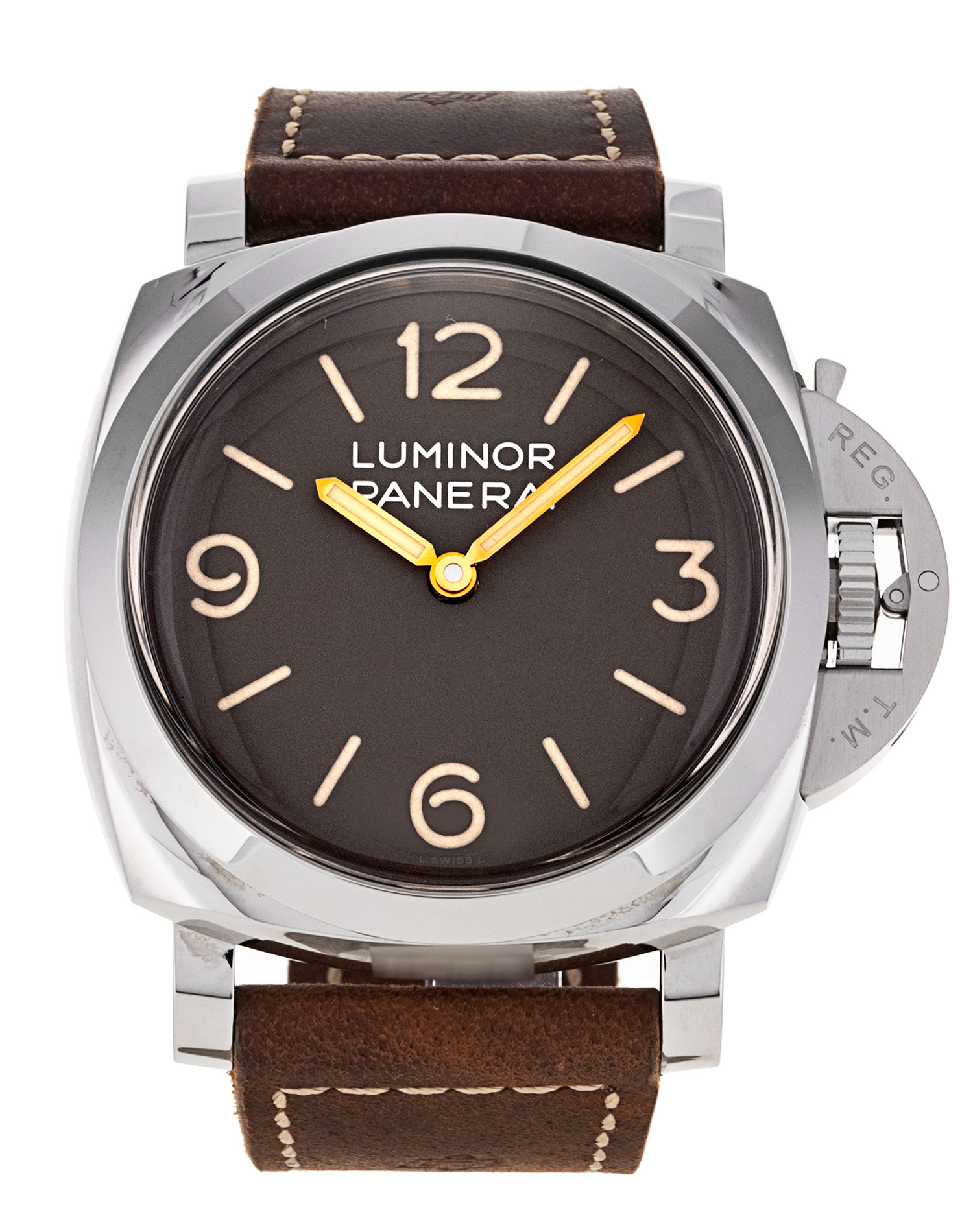 Panerai Luminor 1950 - cadran Brun de quartier arabe