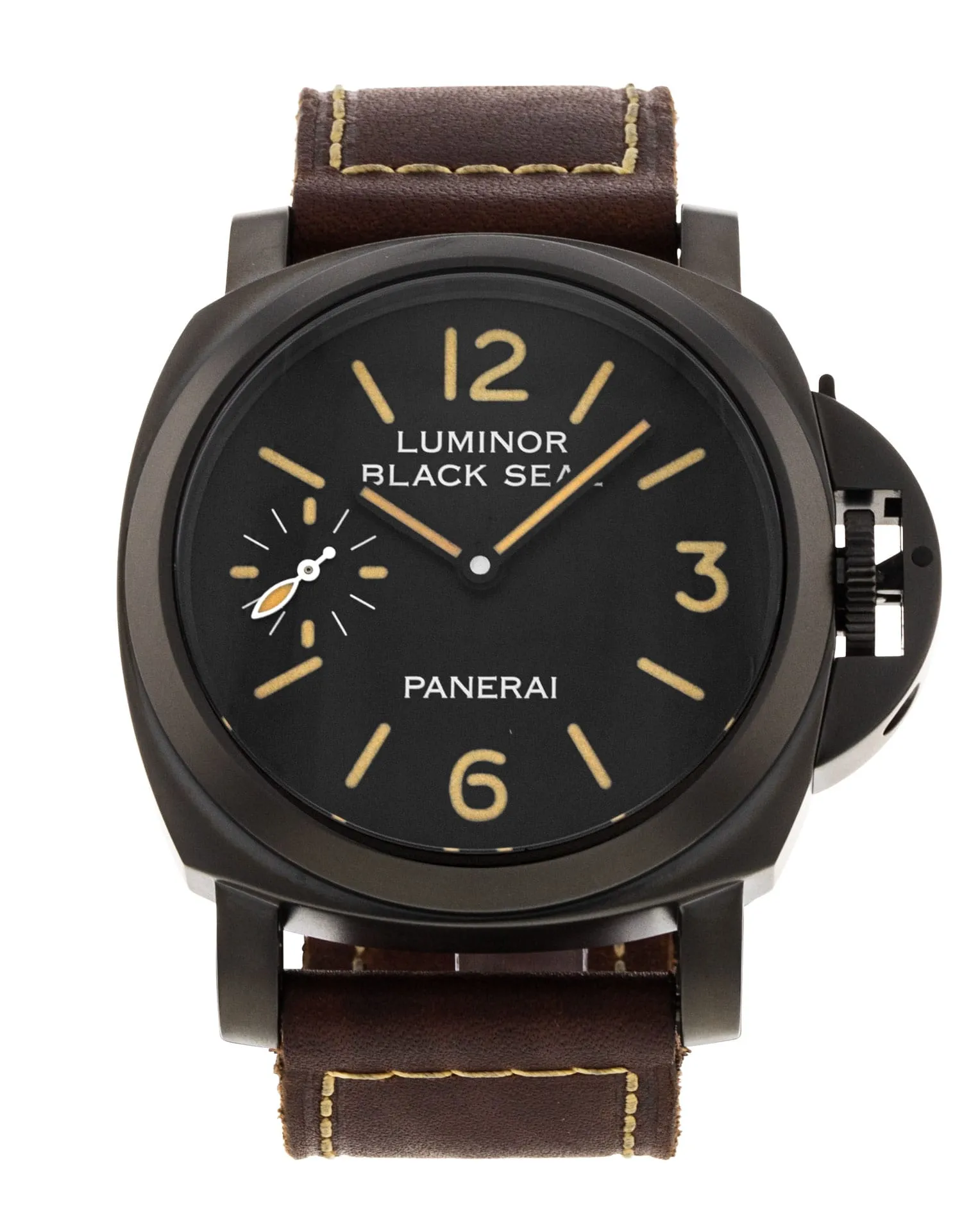 Panerai Luminor 8 Days - cadran Noir et un bracelet e Cuir