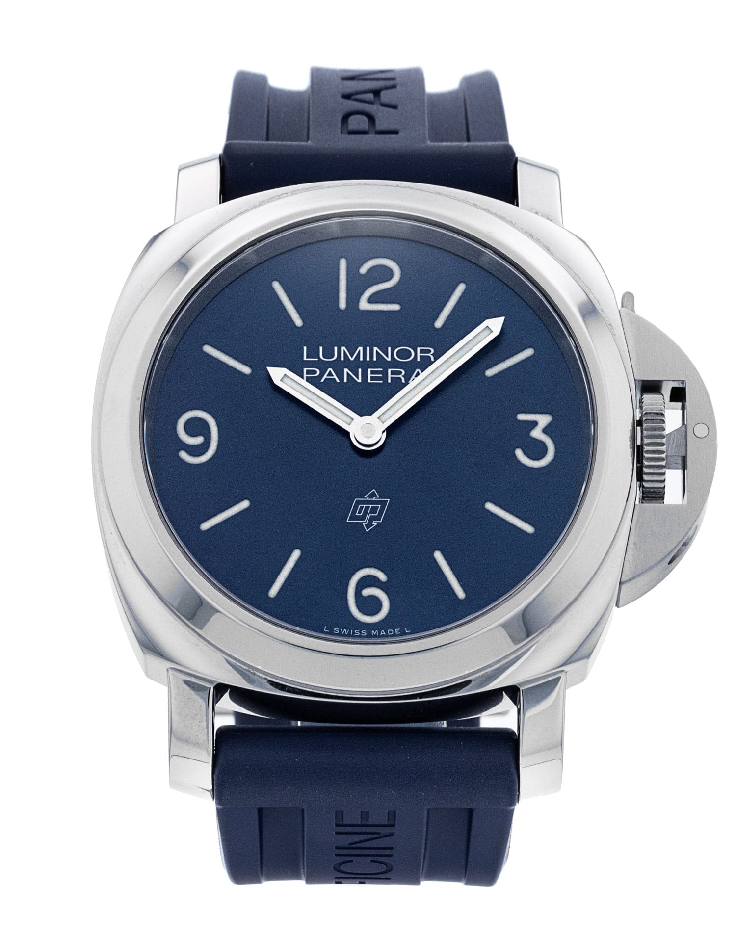 Panerai Luminor Base Logo - cadran Bleu quartier arabe