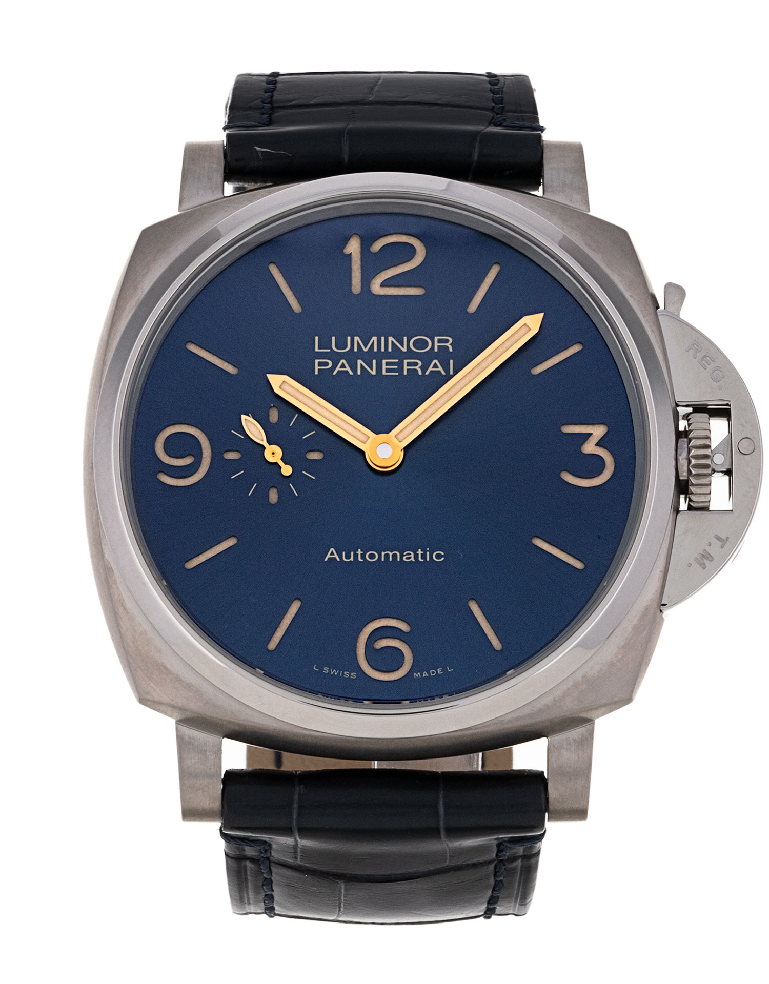 Panerai Luminor Due - cadran Bleu quartier arabe