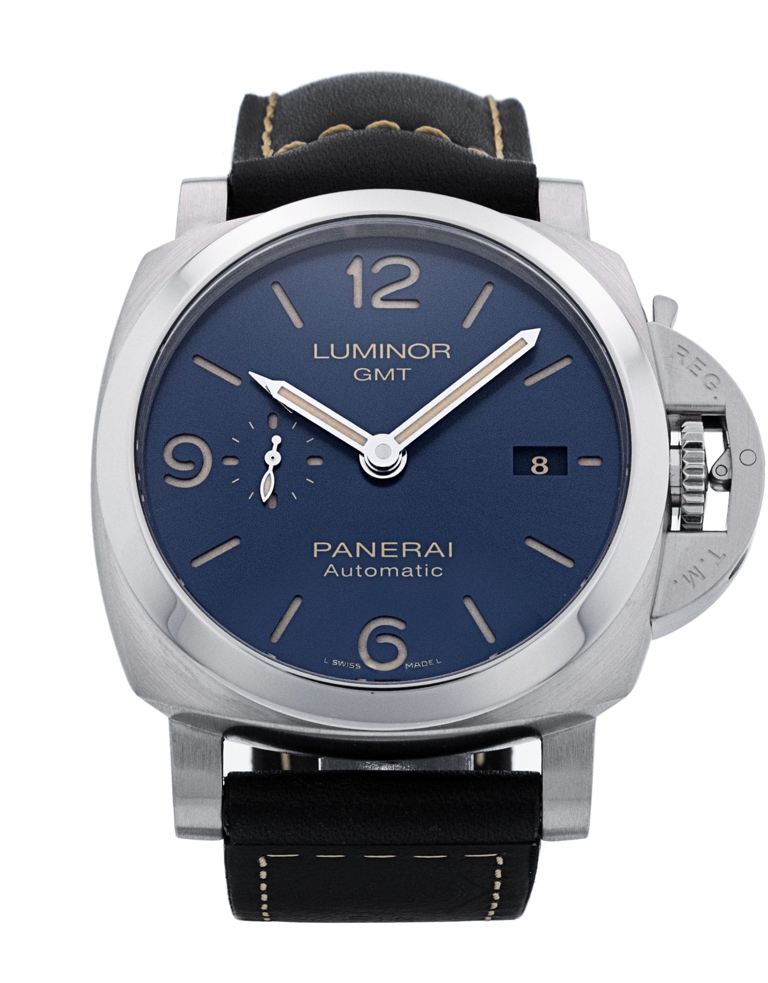 Panerai Luminor GMT - cadran Bleu quartier arabe