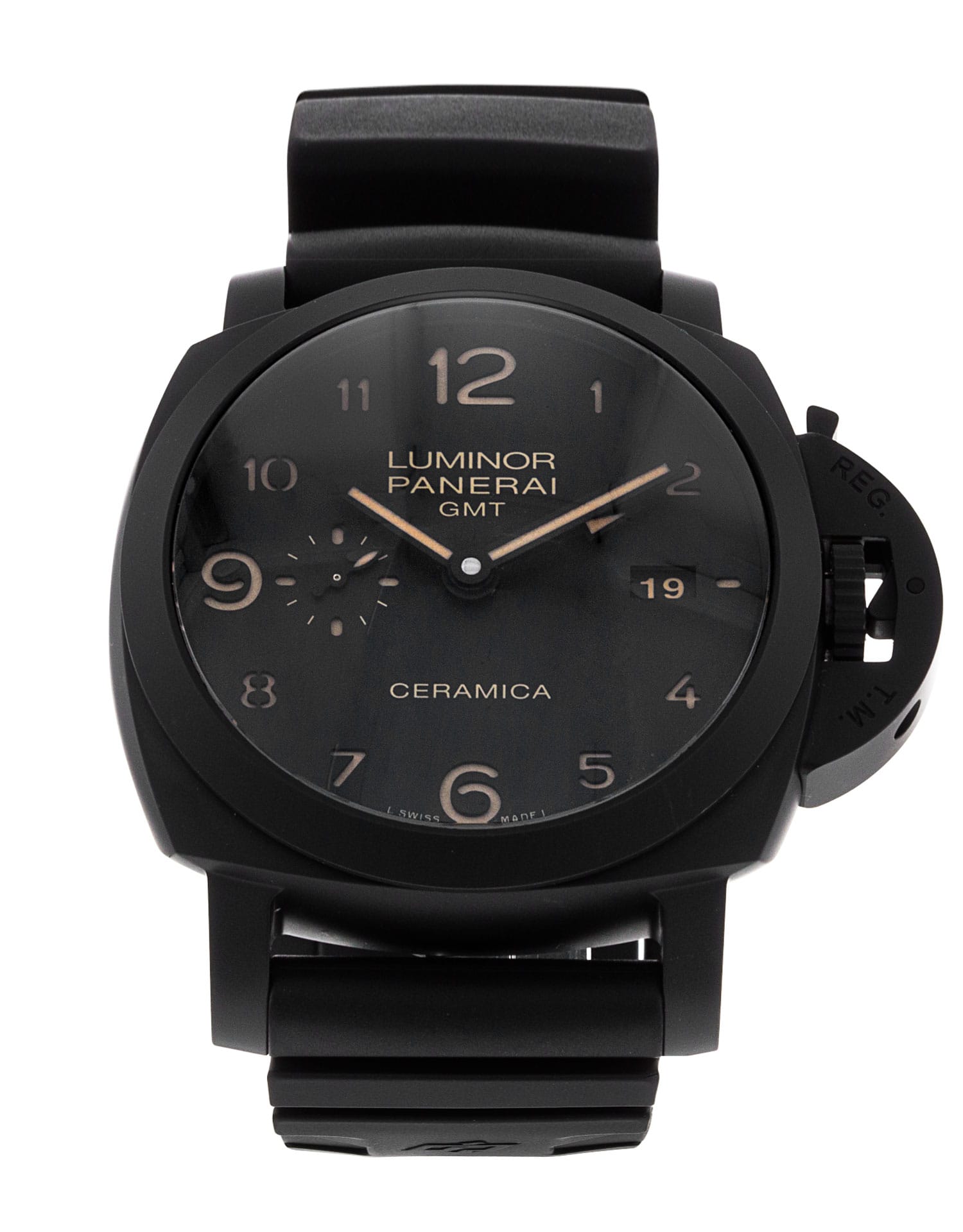Panerai Luminor GMT - cadran Noir arabe