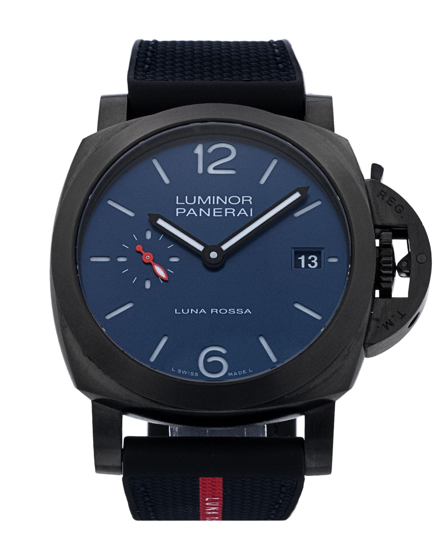 Panerai Luminor Luna Rossa - cadran Bleu quartier arabe