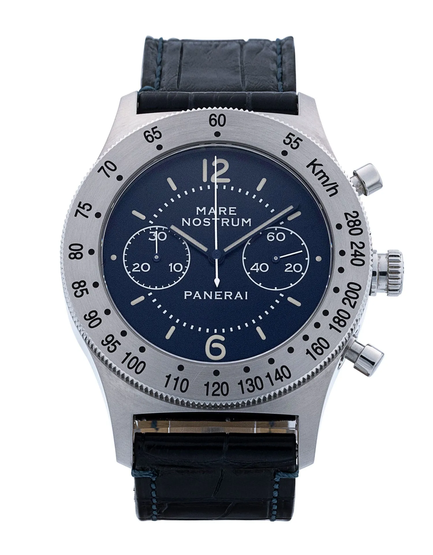 Panerai Mare Nostrum - cadran Baton bleue
