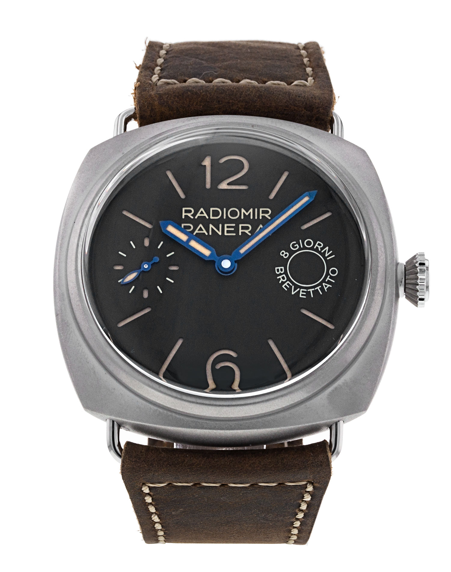 Panerai Radiomir 8 days - cadran Noir et un bracelet e Cuir