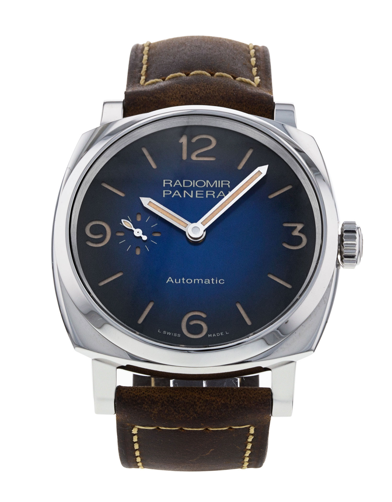 Panerai Radiomir Automatic - cadran Bleu quartier arabe
