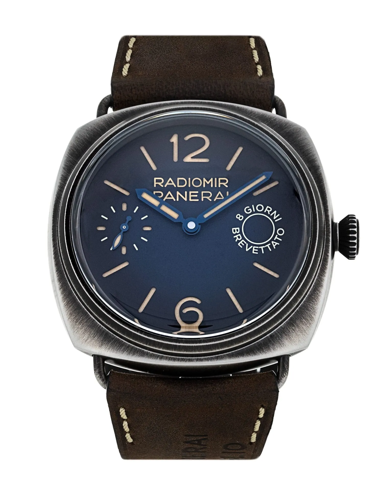 Panerai Radiomir Otto Giorni - cadran Bleu