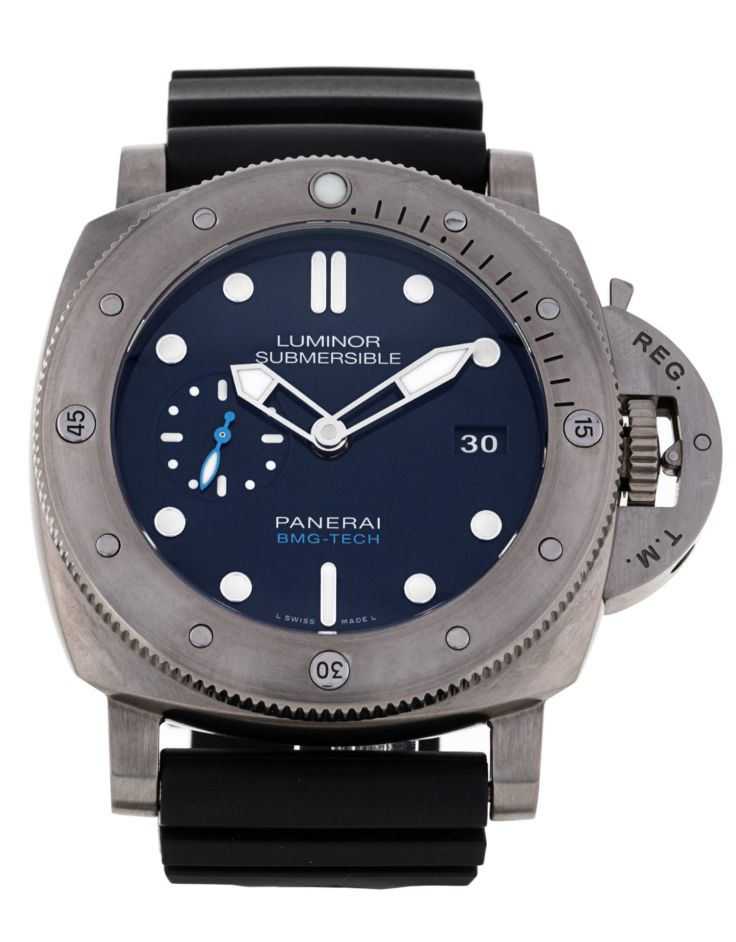 Panerai Submersible - cadran Bleu