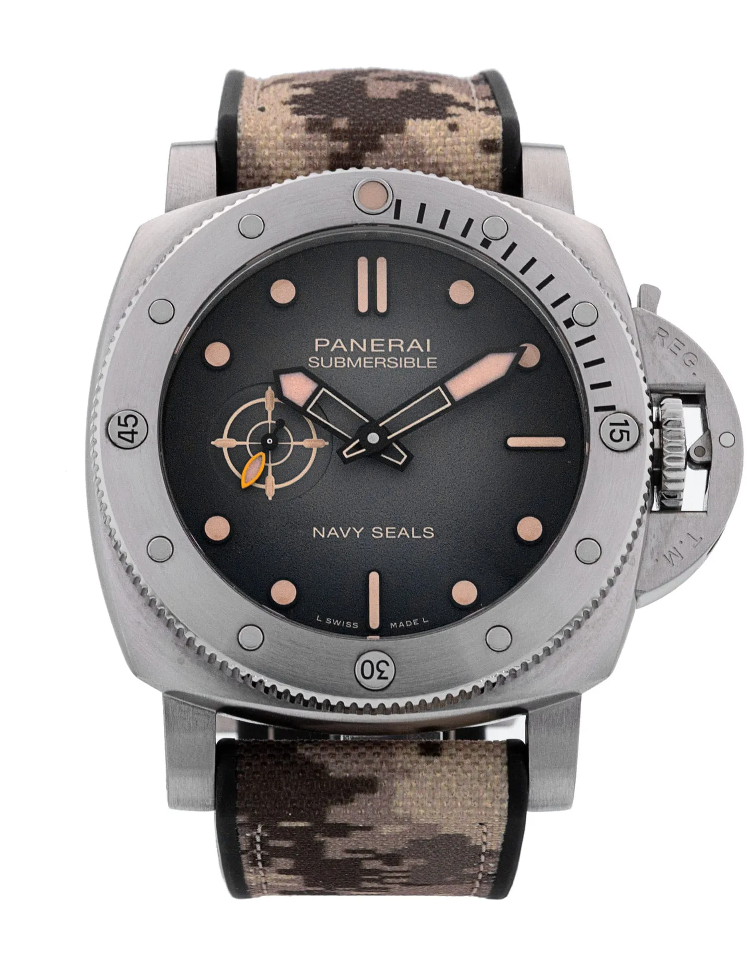 Panerai Submersible QuarantaQuattro - cadran Noir