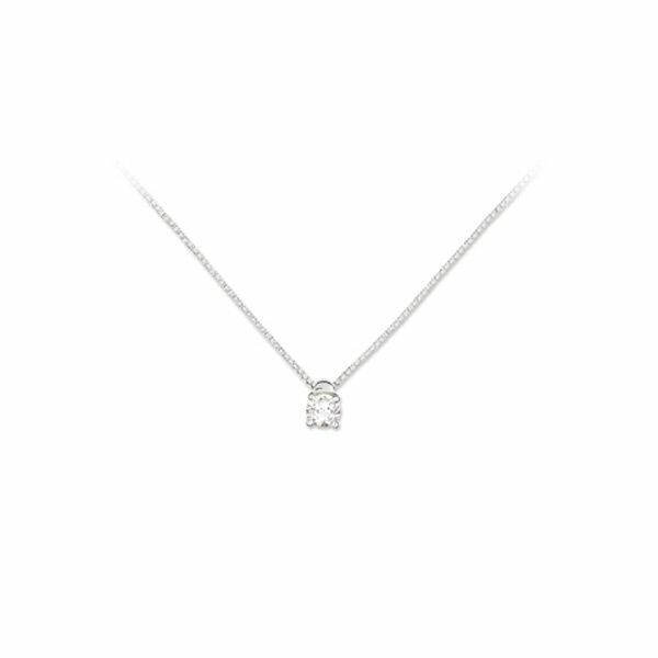 Achat Collier en or blanc et diamant