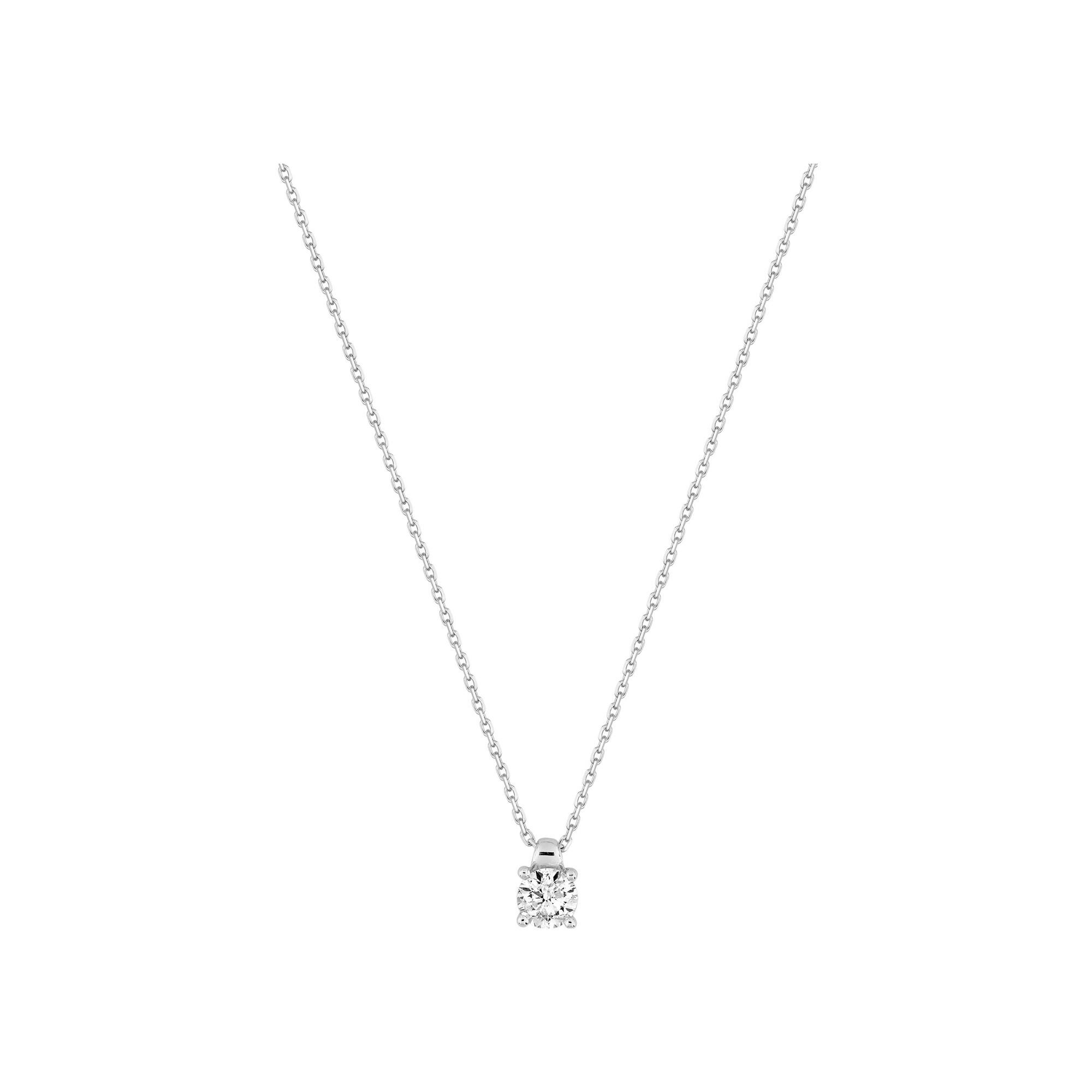 Achat Collier en or blanc et diamant 0.40ct