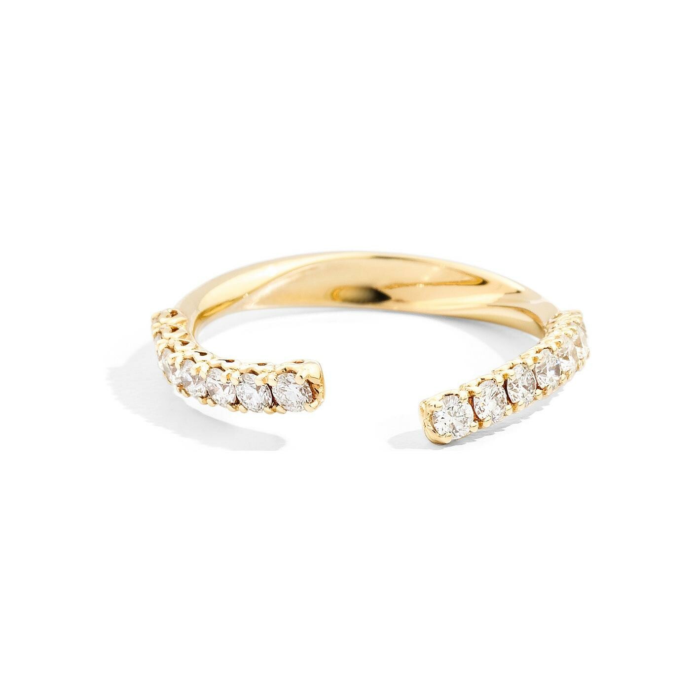 Achat Bague Recarlo Anniversary More en or jaune et Diamant 0.55ct, taille 55