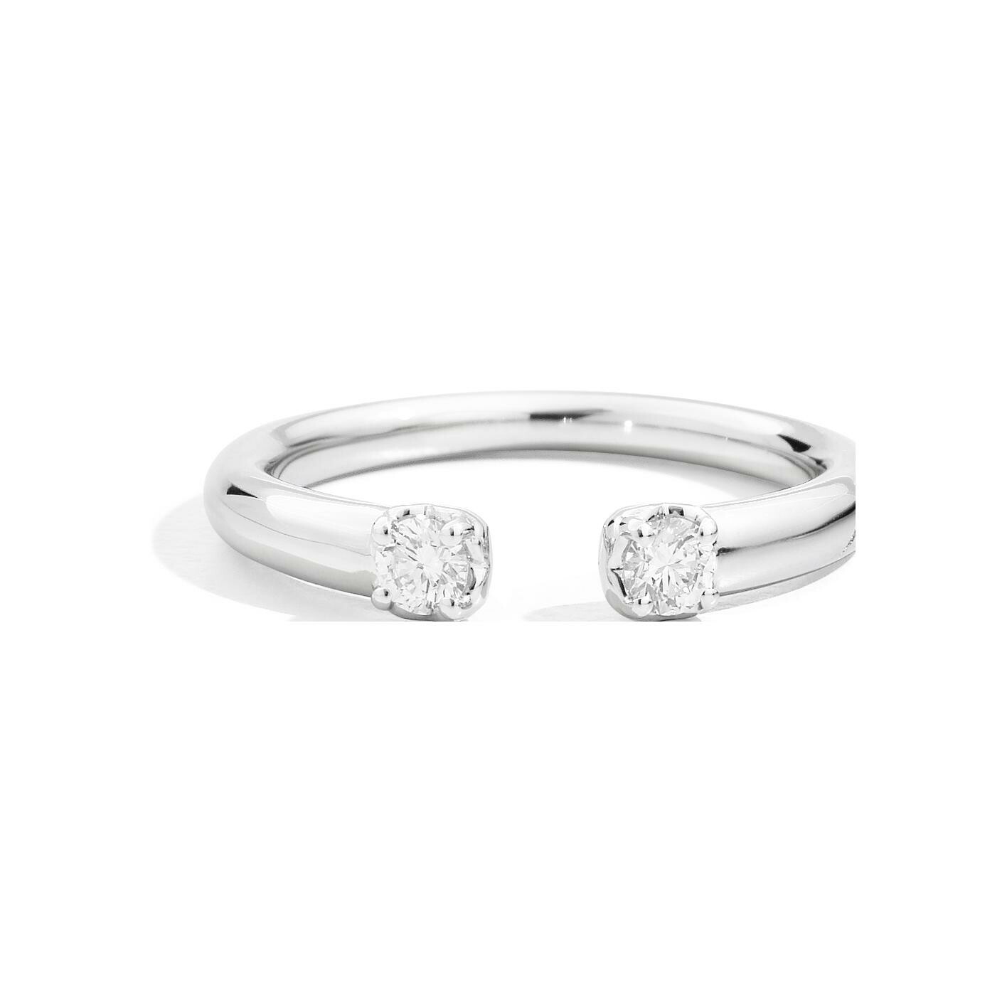 Achat Bague Recarlo Anniversary More en or blanc et Diamant 0.20ct, taille 54