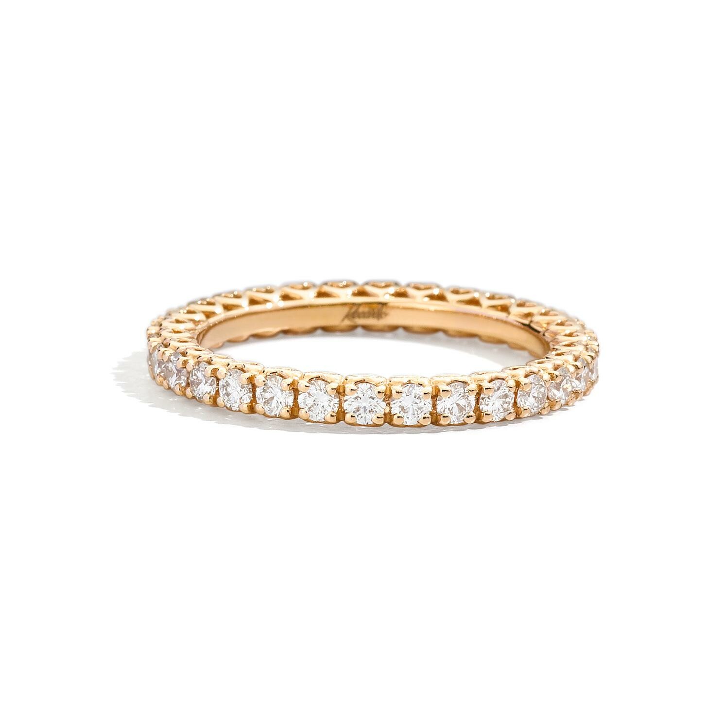 Achat Bague Recarlo Anniversary en or jaune et Diamant 0.8ct, taille 54