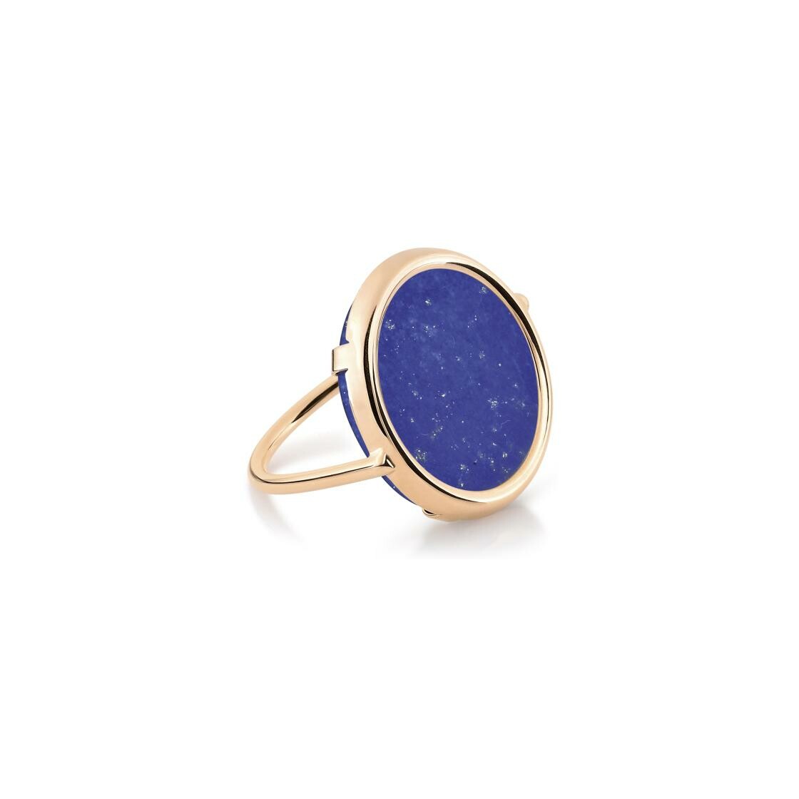 Achat Bague Ginette NY DISC RINGS EVER en or rose et lapis lazuli