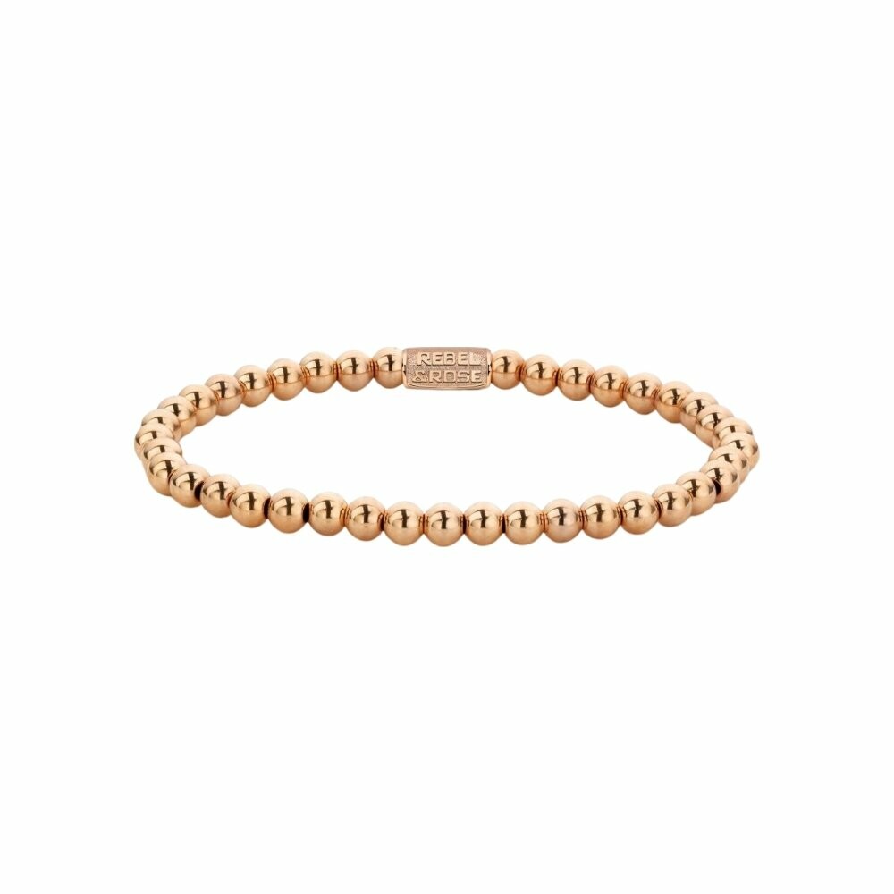 Bracelet Rebel &Rose Stones Only Rose gold Only en acier doré rose