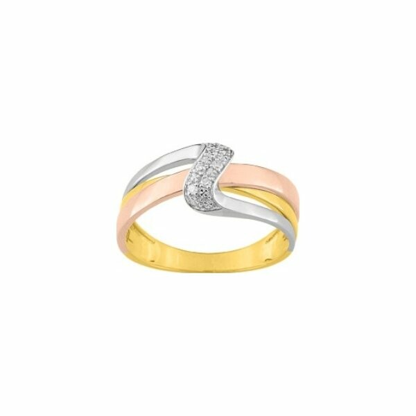 Achat Bague en or jaune et diamants de 0.036ct