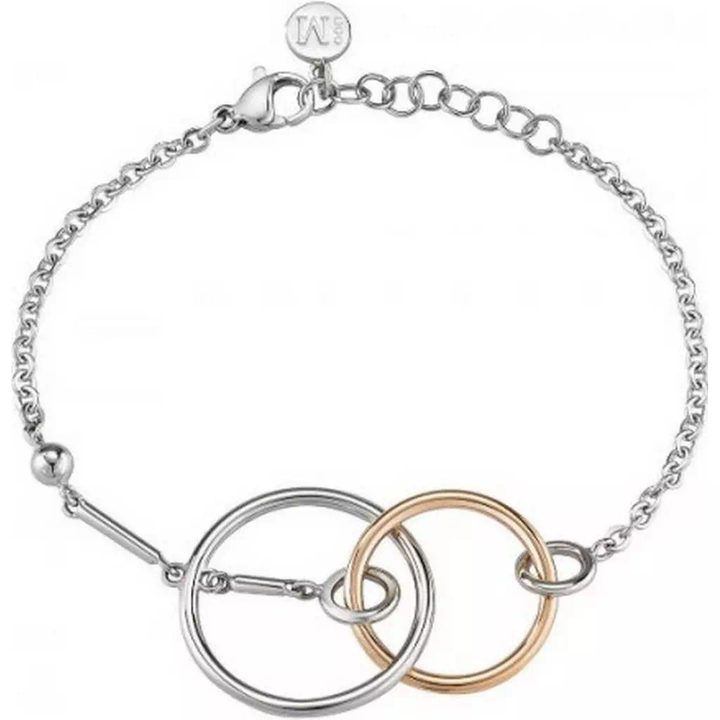 Bracelet femme Morellato Cerchi en acier inoxydable PVD doré rose SAKM16