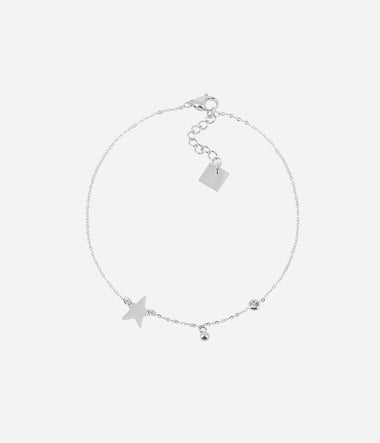 Dawn - Acier - Chaîne de Cheville - Zag Bijoux