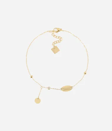 Lorie - Acier Doré - Chaîne de Cheville - Zag Bijoux