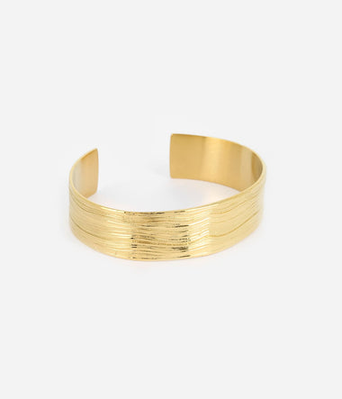 Chinchero - Acier Doré - Jonc - Zag Bijoux