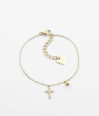 Wedding - Acier Doré - Bracelet - Zag Bijoux