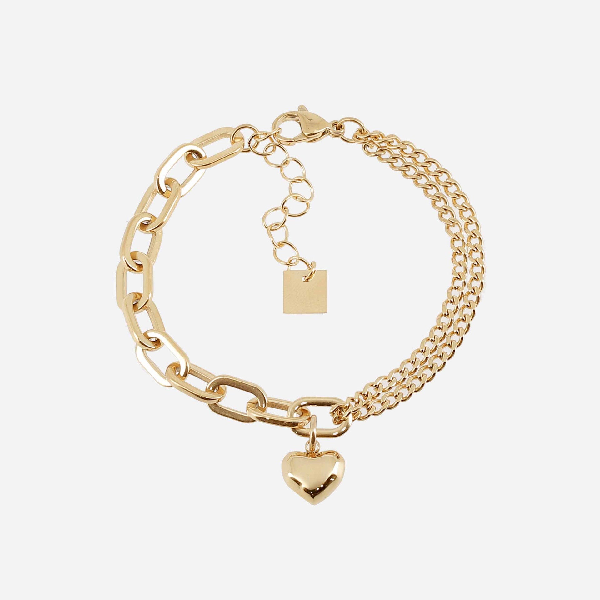 Vita - Acier Doré - Bracelet - Zag Bijoux