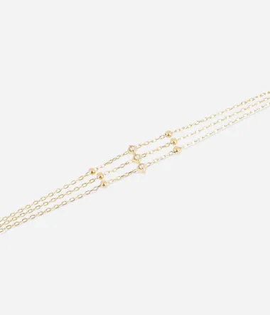 Poséidon - Acier Doré - Bracelet - Zag Bijoux