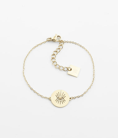 Isis - Acier Doré - Bracelet - Zag Bijoux
