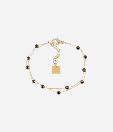 Hinaku - Acier Doré - Bracelet - Zag Bijoux
